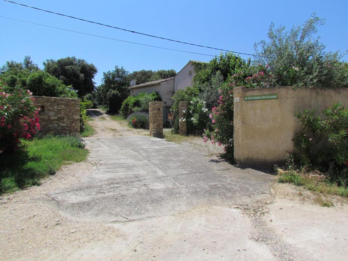 Chambre D'Hotes Des Oliviers La Roque-sur-Cèze Buitenkant foto